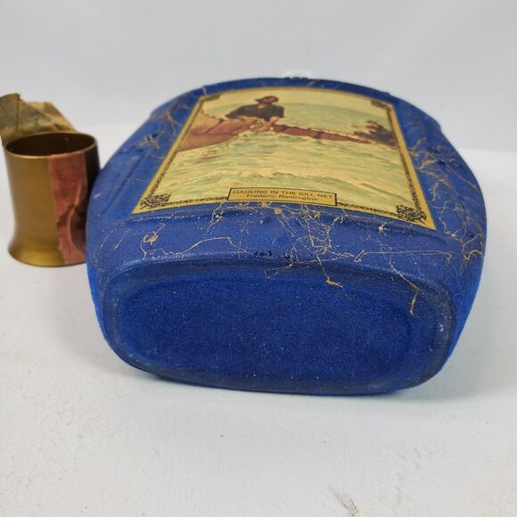 Jim Beam Collector Edition Americana EMPTY Decanter Hauling In The Gill Net - Picture 7 of 7